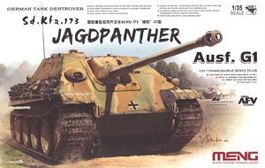 WW.II ドイツ軍 駆逐戦車 ヤークトパンター Ausf.G1 後期生産型 / Ausf