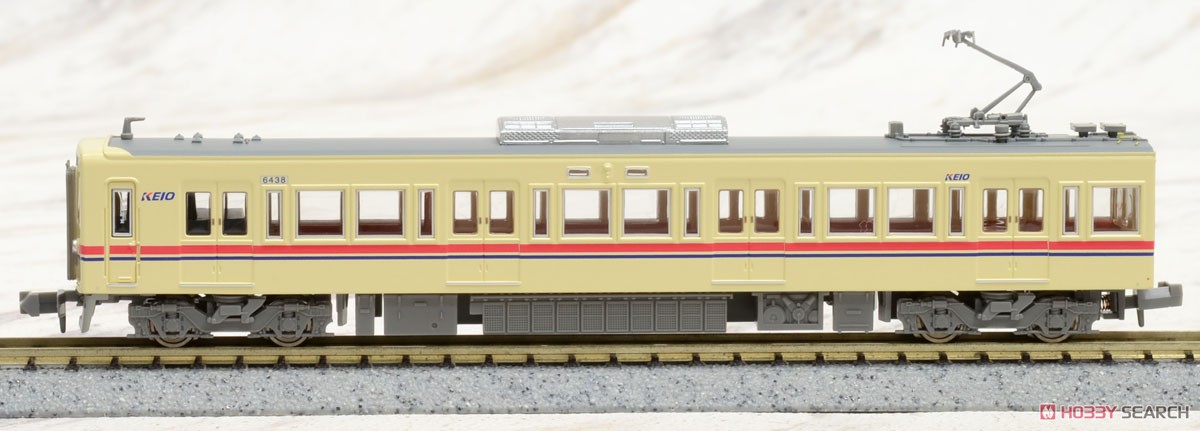 京王 6000系 都営地下鉄線乗入仕様車 新塗装 シングルアームパンタ