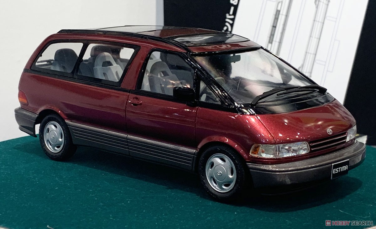 トヨタ TCR11W エスティマ ツインムーンルーフ `90 (プラモデル