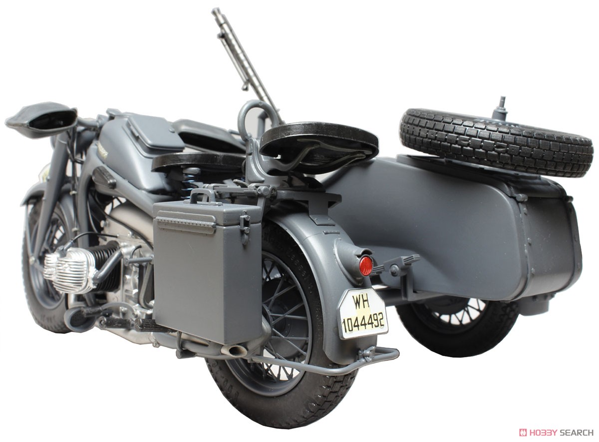 WW.II ドイツ軍 ツェンダップ KS750 サイドカー (プラモデル) - ホビー