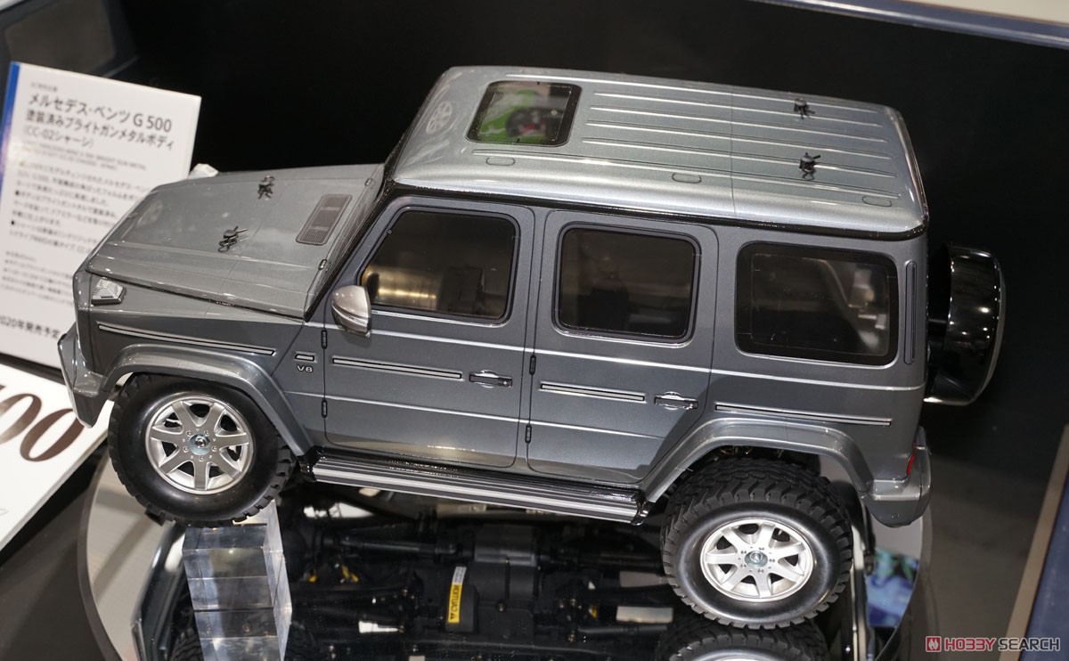 メルセデス・ベンツ G500 塗装済みブライトガンメタルボディ (CC-02