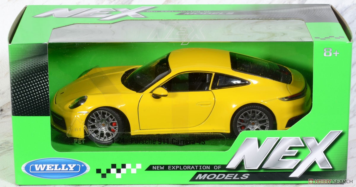 ポルシェ 911 カレラ 4S (イエロー) (ミニカー) - ホビーサーチ ミニカー