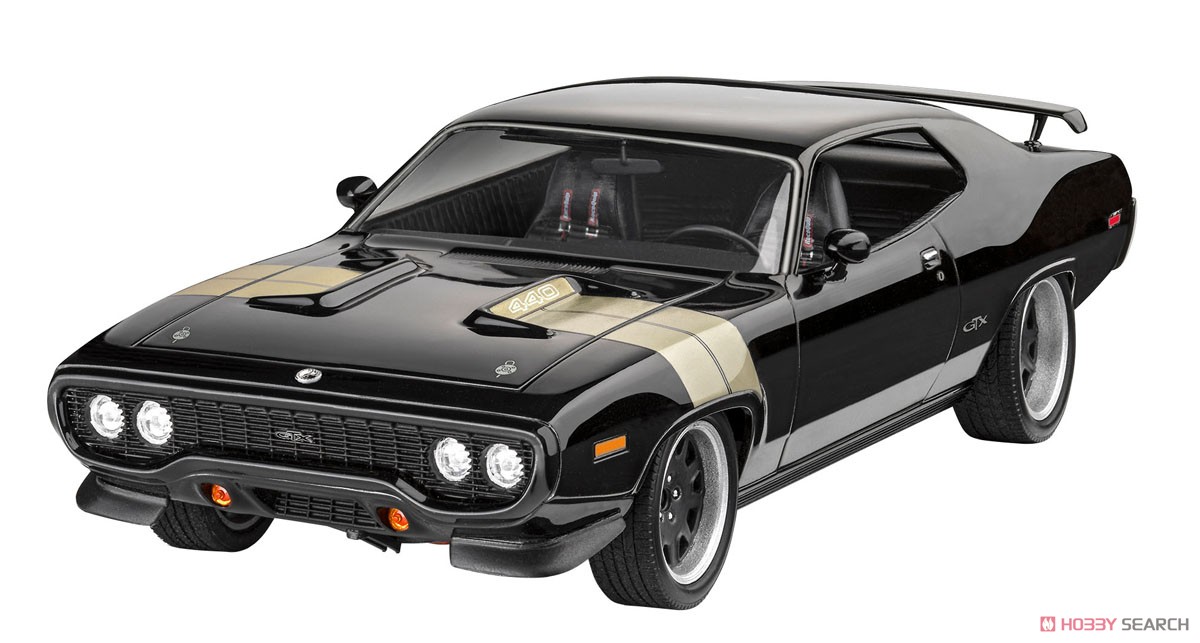 Fast & Furious 1971年 プリムス GTX ` ドミニク` (プラモデル