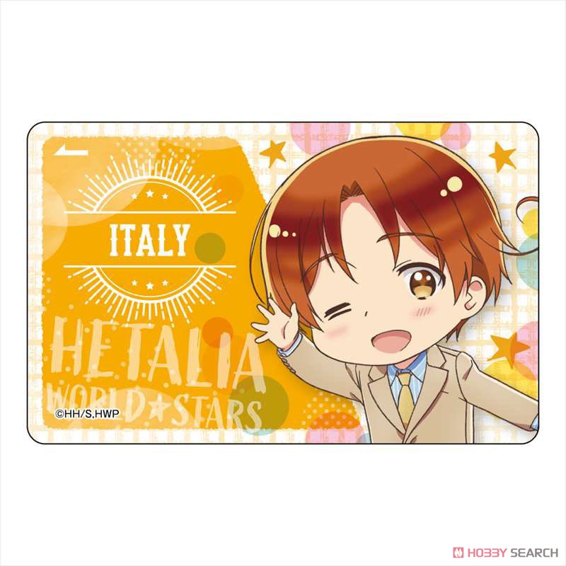 ヘタリア World☆Stars ICカードステッカー イタリア (キャラクター