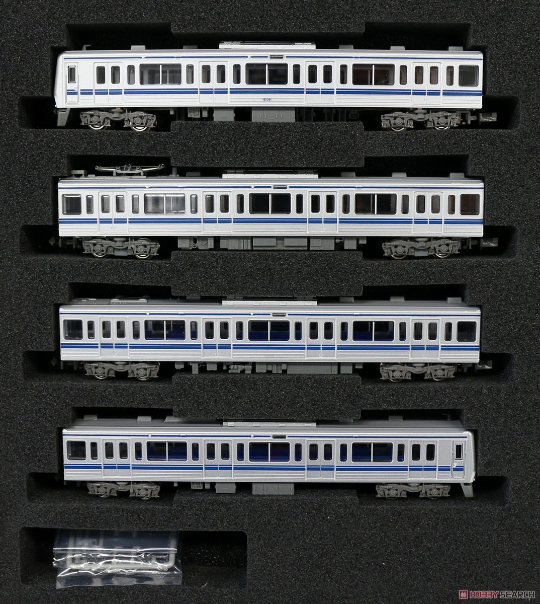 西武 6000系 ステンレス車 (銀前面・シンボルマークなし・車番選択式