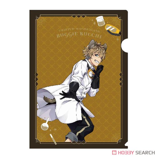 ディズニー ツイステッドワンダーランド クリアファイル 実験着 ラギー