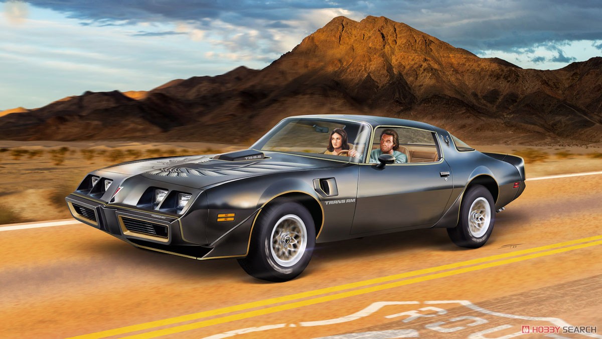 79 ポンティアック ファイアーバード トランザム (プラモデル