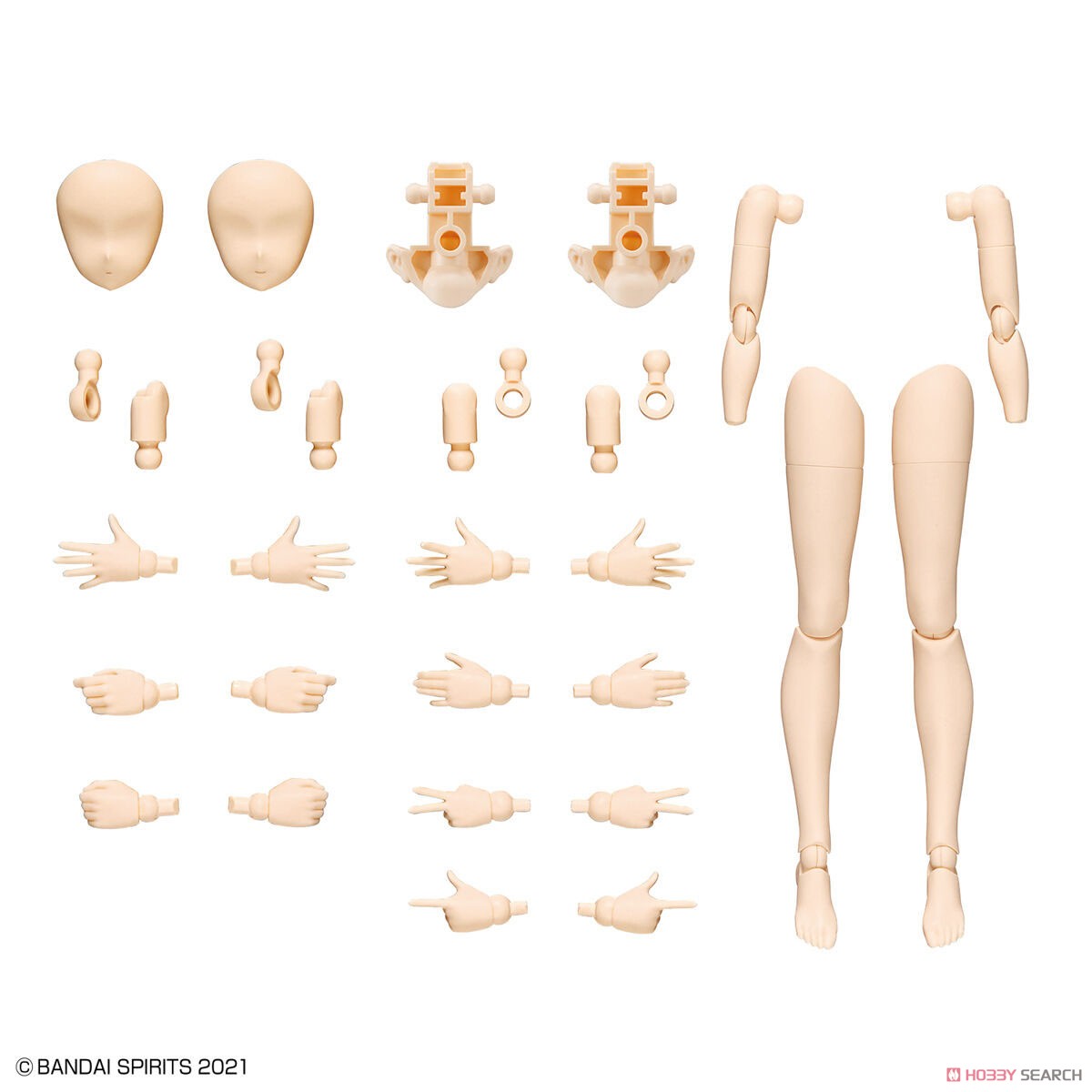 30MS オプションボディパーツ アームパーツ&レッグパーツ [カラーA