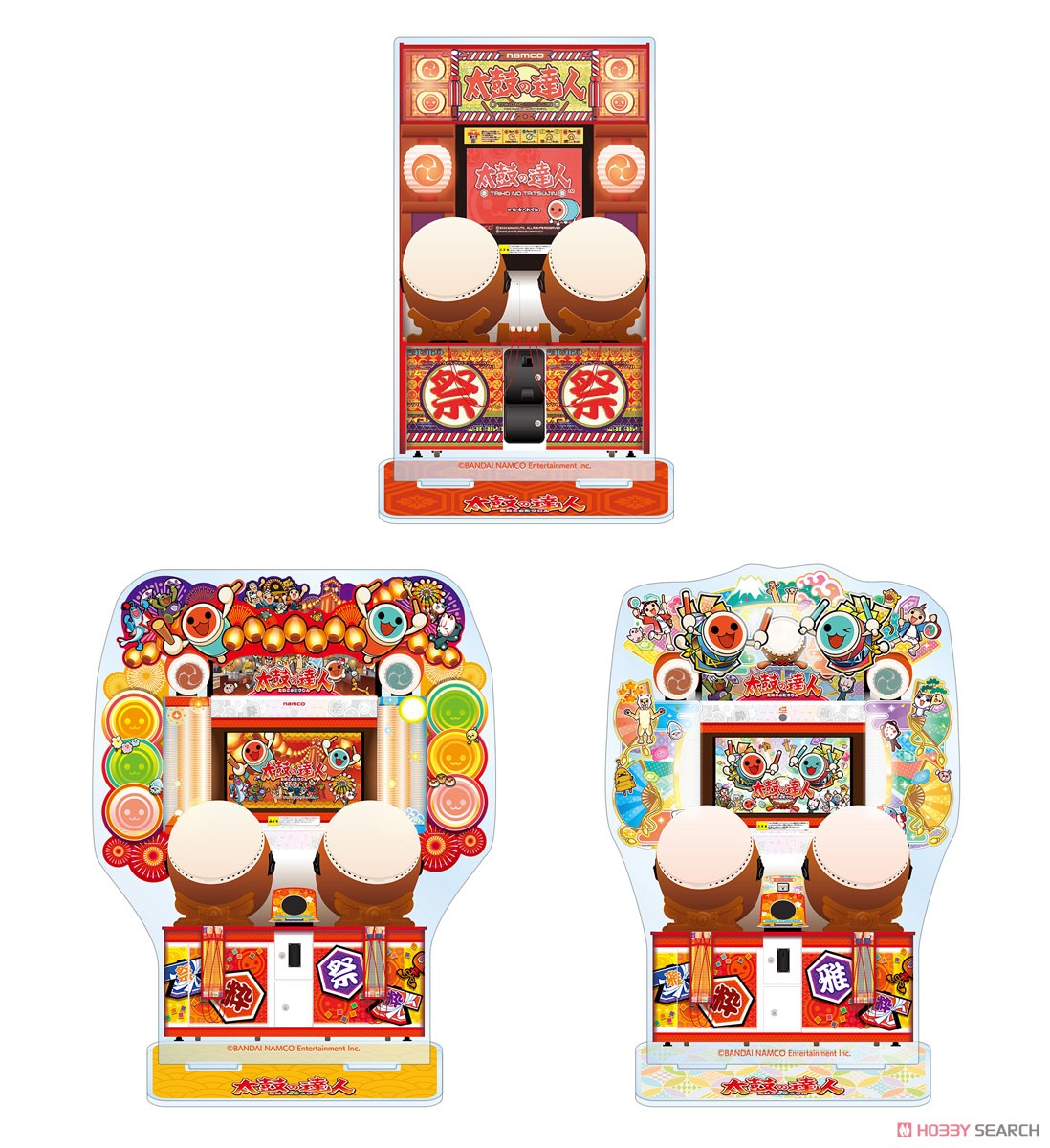 太鼓の達人 2021年版 アーケード 筐体アクリルスタンド (キャラクター