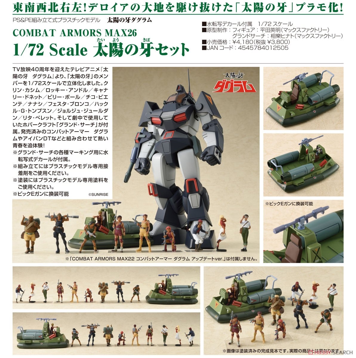 太陽の牙セット (プラモデル) - ホビーサーチ ガンプラ他