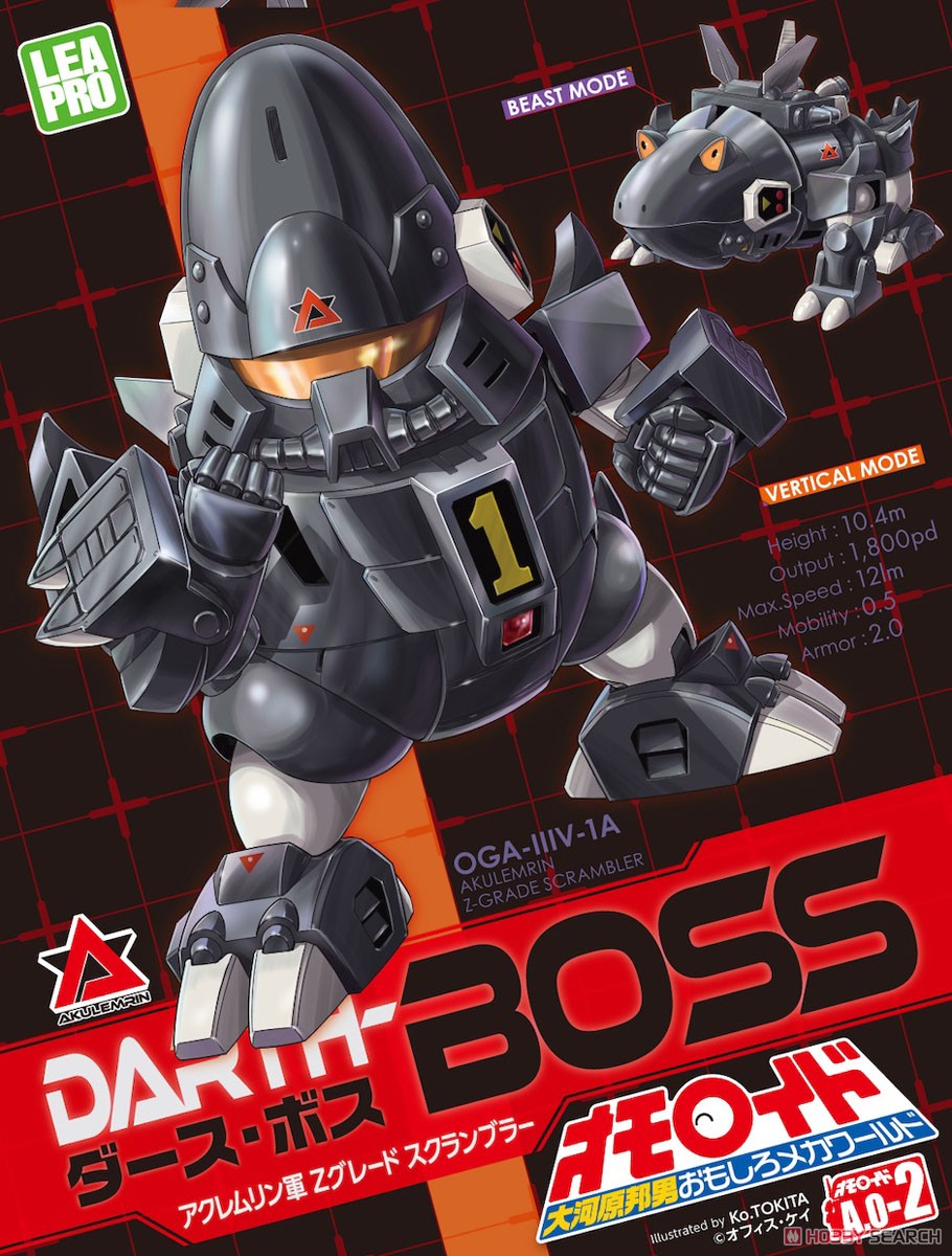 オモロイド A.O-2 ダース・ボス (プラモデル) - ホビーサーチ ガンプラ他