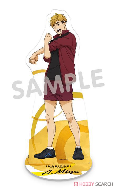 ハイキュー!! 朝トレ 全身アクリルスタンド 宮侑 (キャラクターグッズ