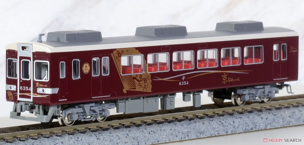 阪急 6300系 「京とれいん」 タイプ 6両セット (6両セット) (鉄道模型