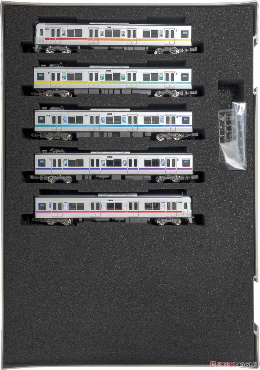 京王1000系 (レインボーラッピング・2023年仕様) 5両編成セット (動力