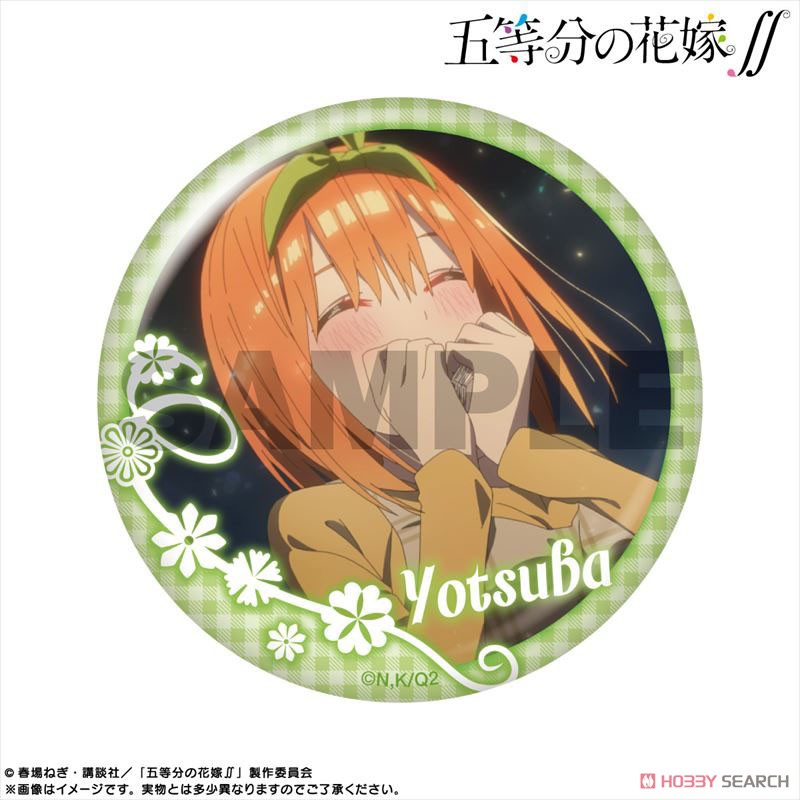 五等分の花嫁∬ ピックアップキャラトレーディング缶バッジ 中野四葉