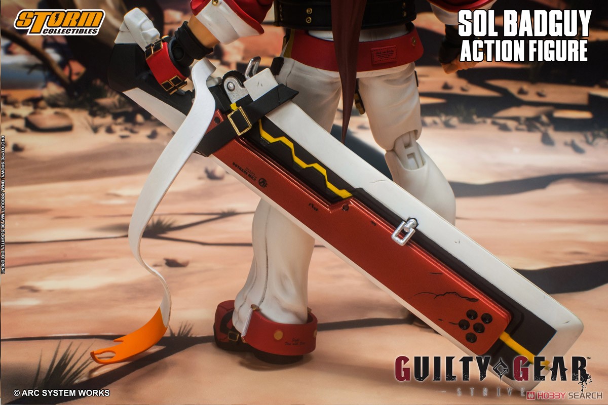 GUILTY GEAR -STRIVE- アクションフィギュア ソル=バッドガイ