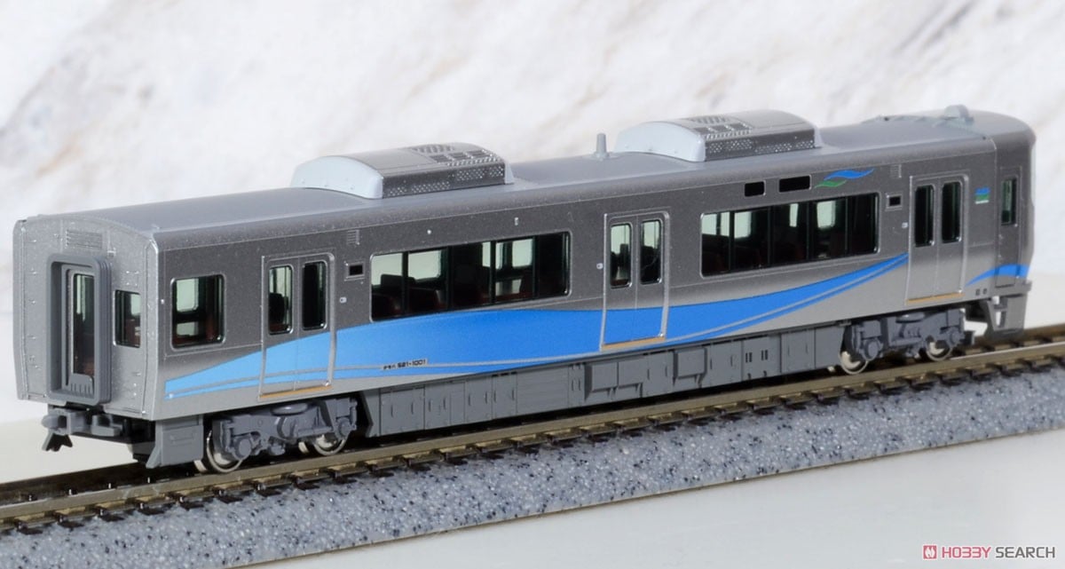 あいの風とやま鉄道 521系1000番台 2両セット (2両セット) (鉄道模型
