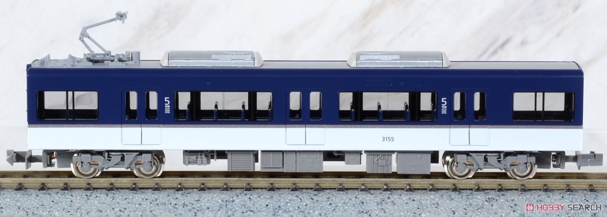 京阪 3000系 (快速特急洛楽・プレミアムカー) 8両編成セット (動力付き