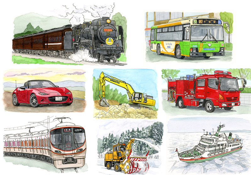 心に届く手描きイラスト｜いとう良一｜絵本・書籍・広告制作