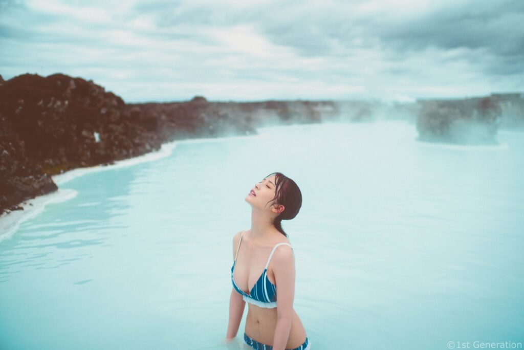 長濱ねる、セカンド写真集先行カット第4弾！アイスランドの地熱温泉で
