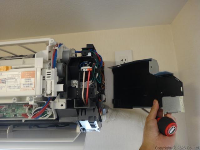 丁寧な富士通お掃除機能付きエアコンクリーニングを東京,横浜,川崎で