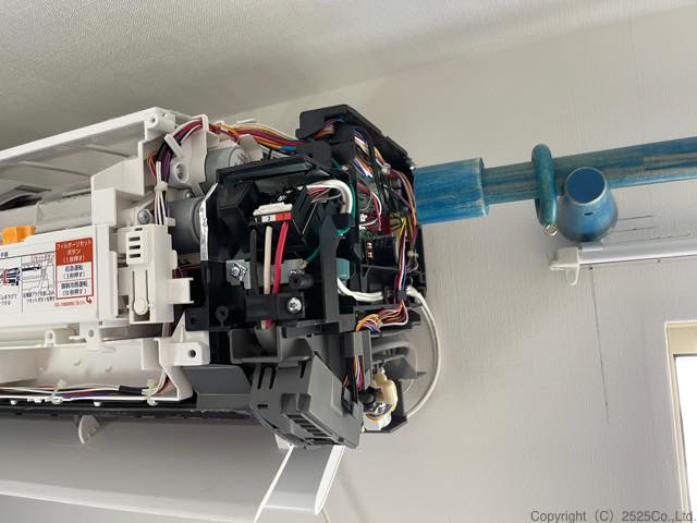 富士通ゼネラル 分解洗浄 AS-R25J（2020）フィルターお掃除機能付き