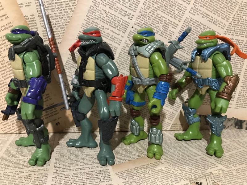 TMNT/Action Figure(2007/Alien Hunter Turtles set/Loose) - 2000toys
