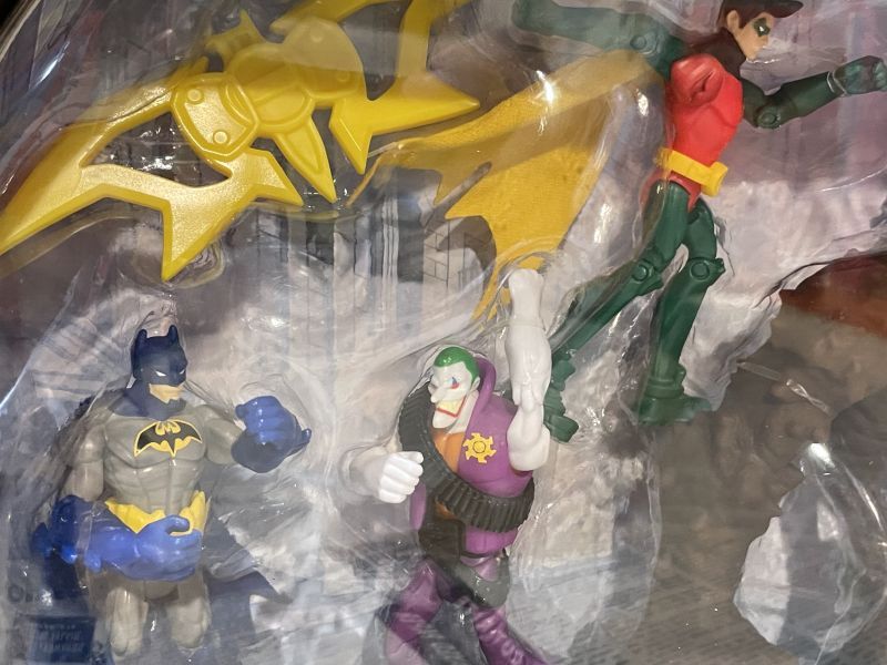 BATMAN/Action Figure set(Gotham City Showdown/MIB) DC-161