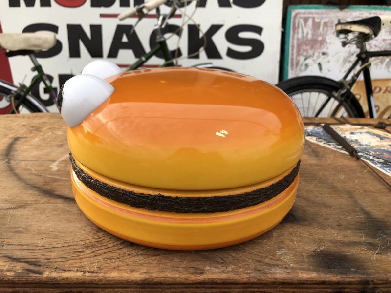 Vintage Mcdonald's Hamburger Patch Statue Playland (S341