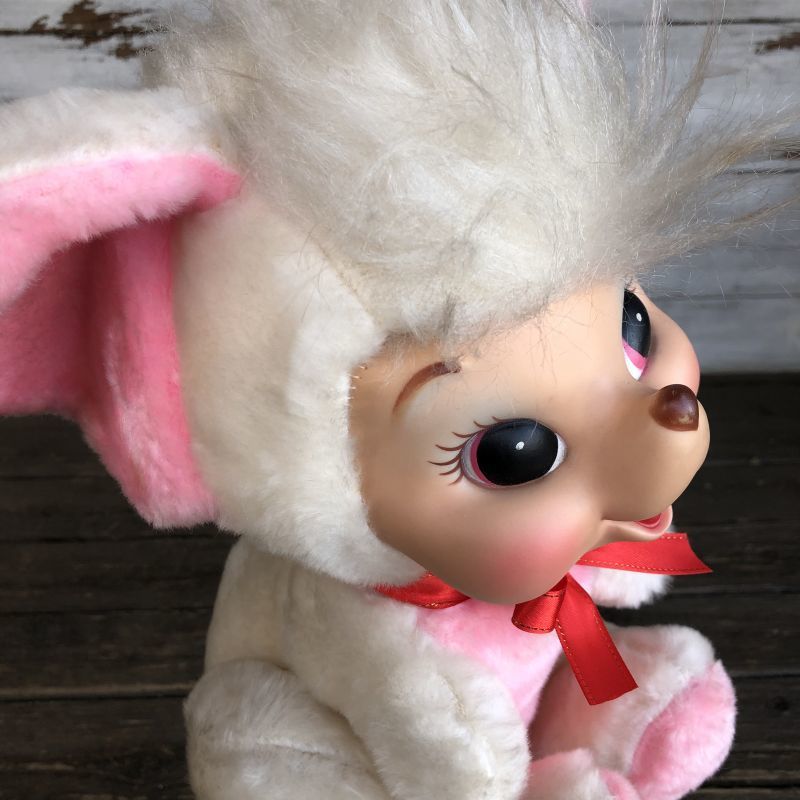 Vintage Rushton Happy Mouse Rubber Face Doll (S481) - 2000toys