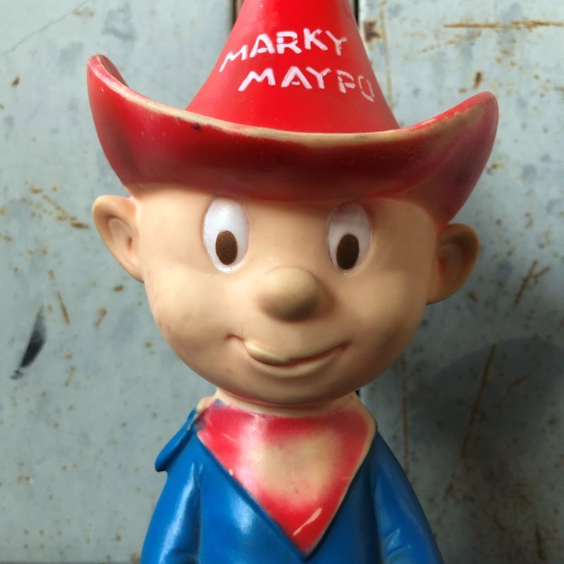 60s Vintage Oat Cereal Marky Maypo Vinyl Doll Brown Glove (T687