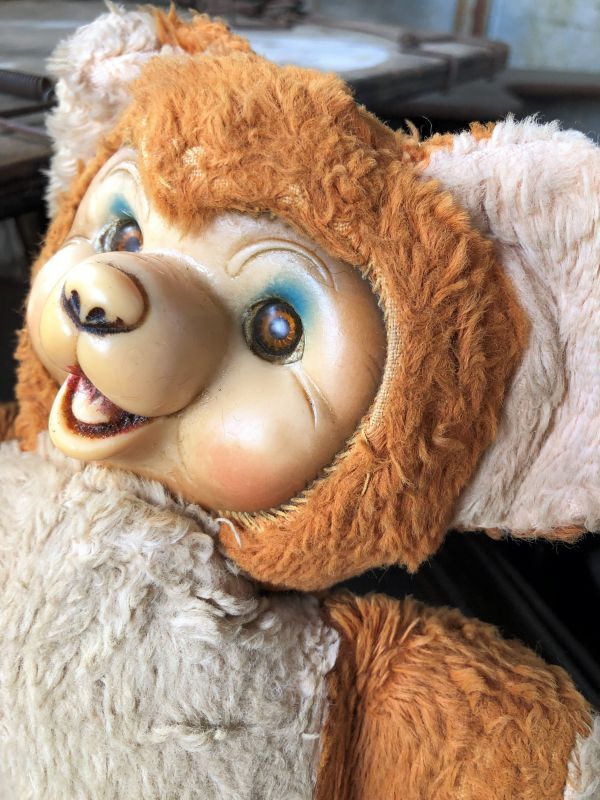 Vintage Rubber Face Doll Bear 21cm (B580） - 2000toys Antique Mall