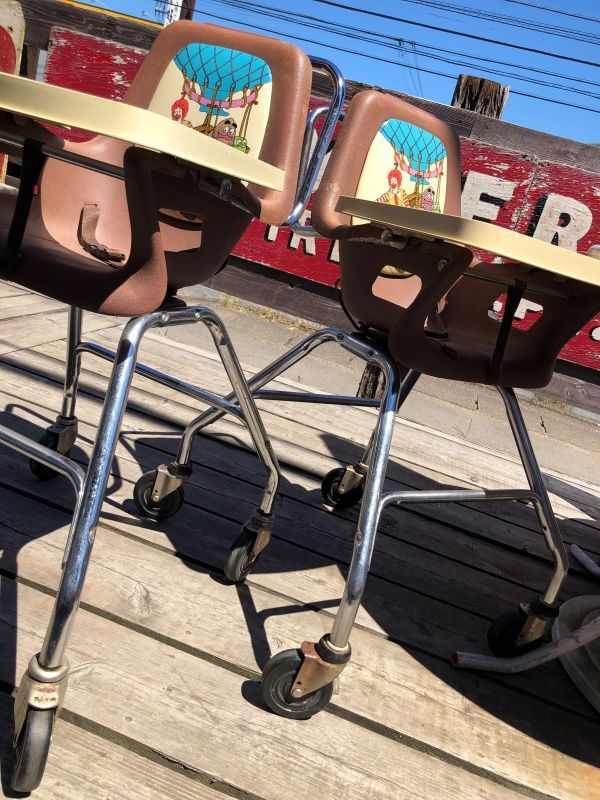 Vintage McDonald's Store Kids High Chair (M050) - 2000toys Antique