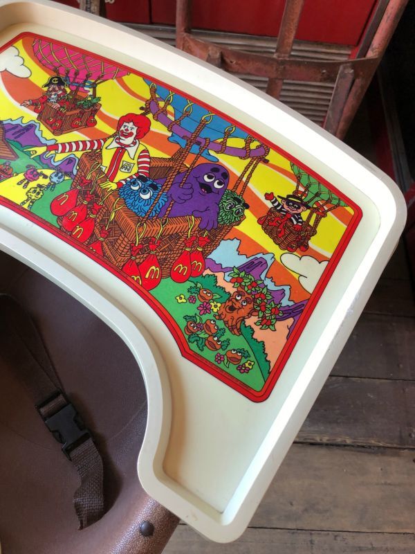 Vintage McDonald's Store Kids High Chair (M050) - 2000toys Antique