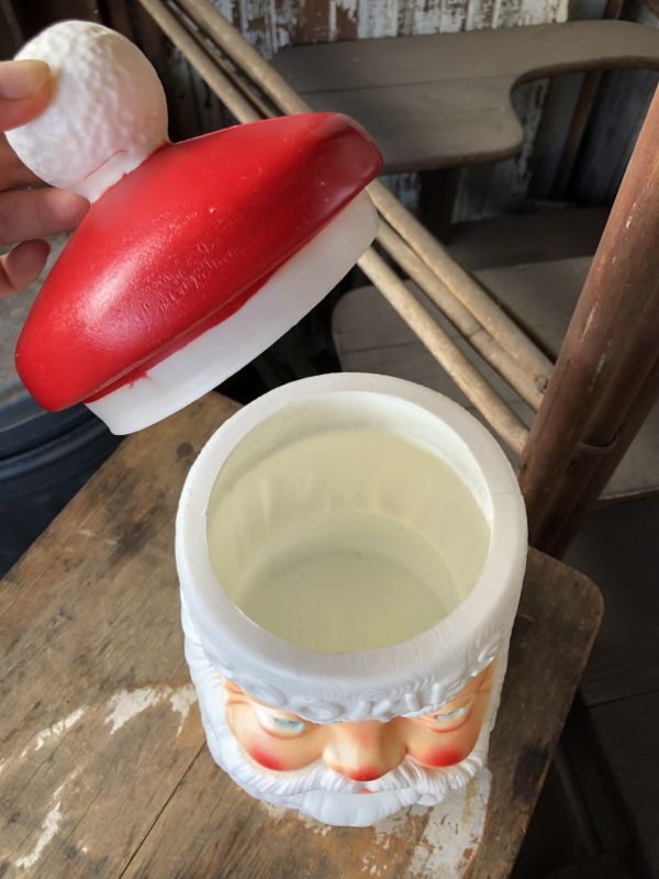 70s Vintage EMPIRE Santa Claus Mold Cookie Jar (M091) - 2000toys