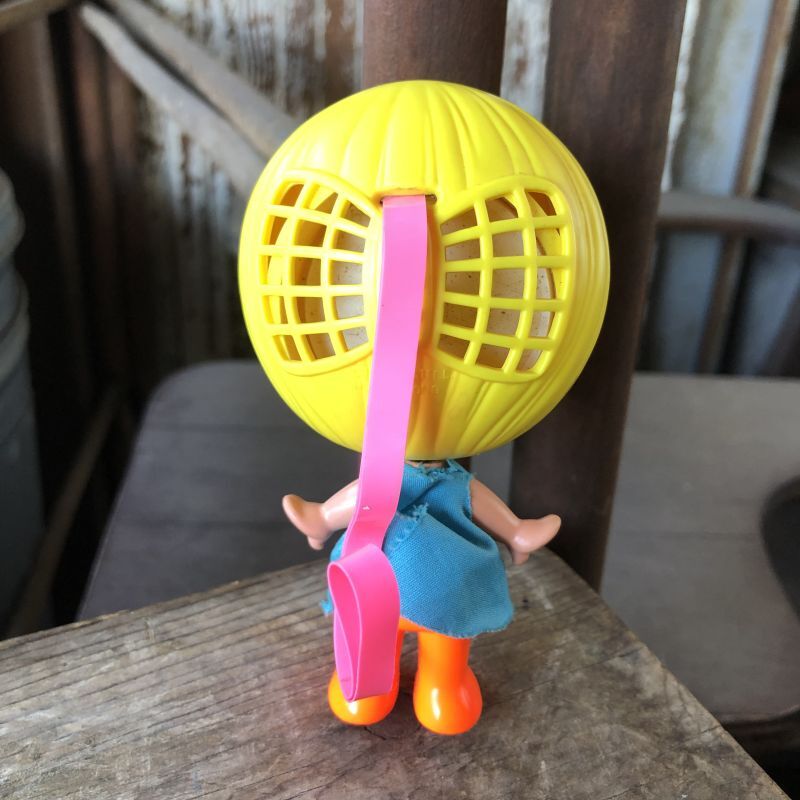 1971 Vintage Mattel Talk Ups Pull String Talking Doll Works (M957