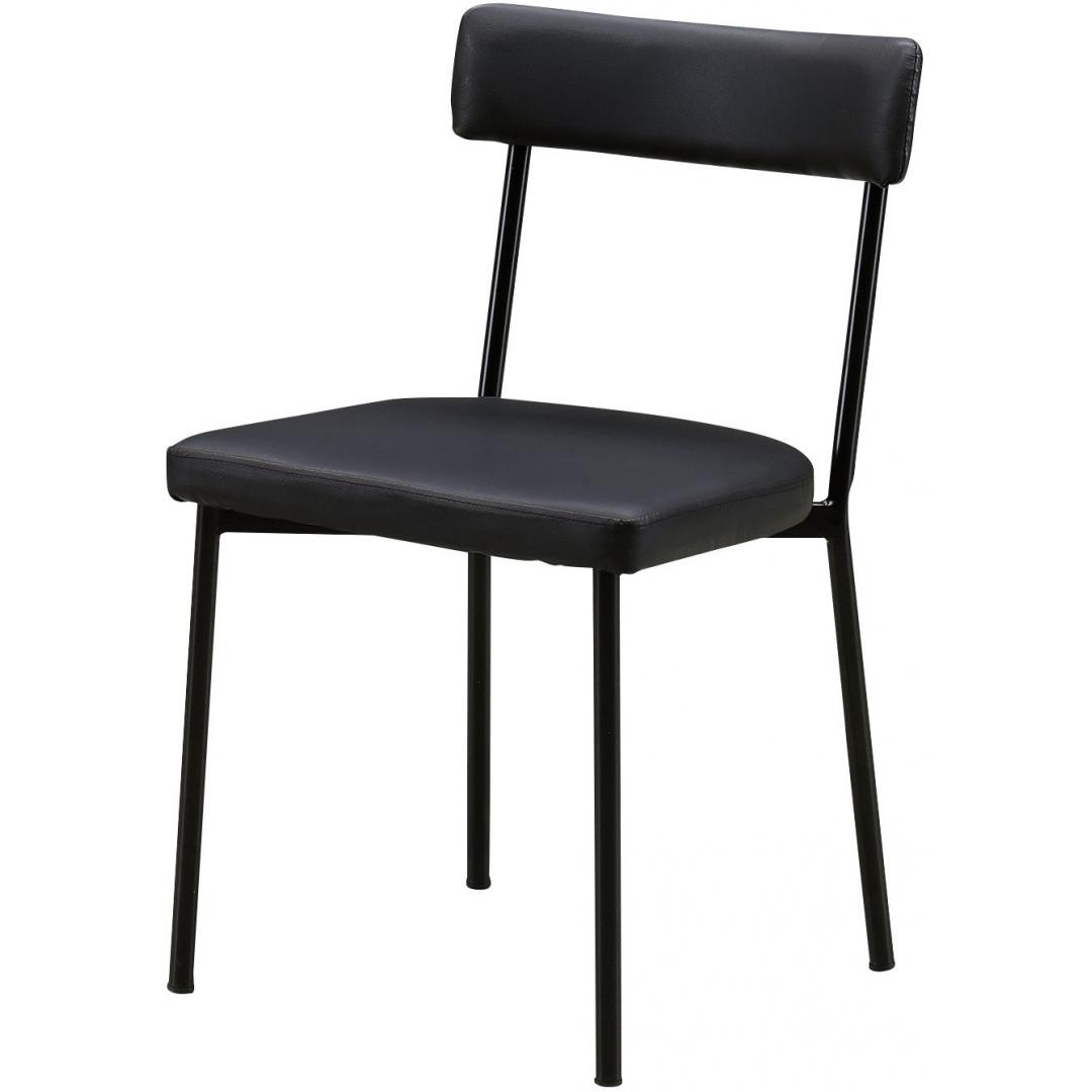 ダイニング7点セット ドミノ180 BR・BKPVC | TWO-ONE STYLEネット