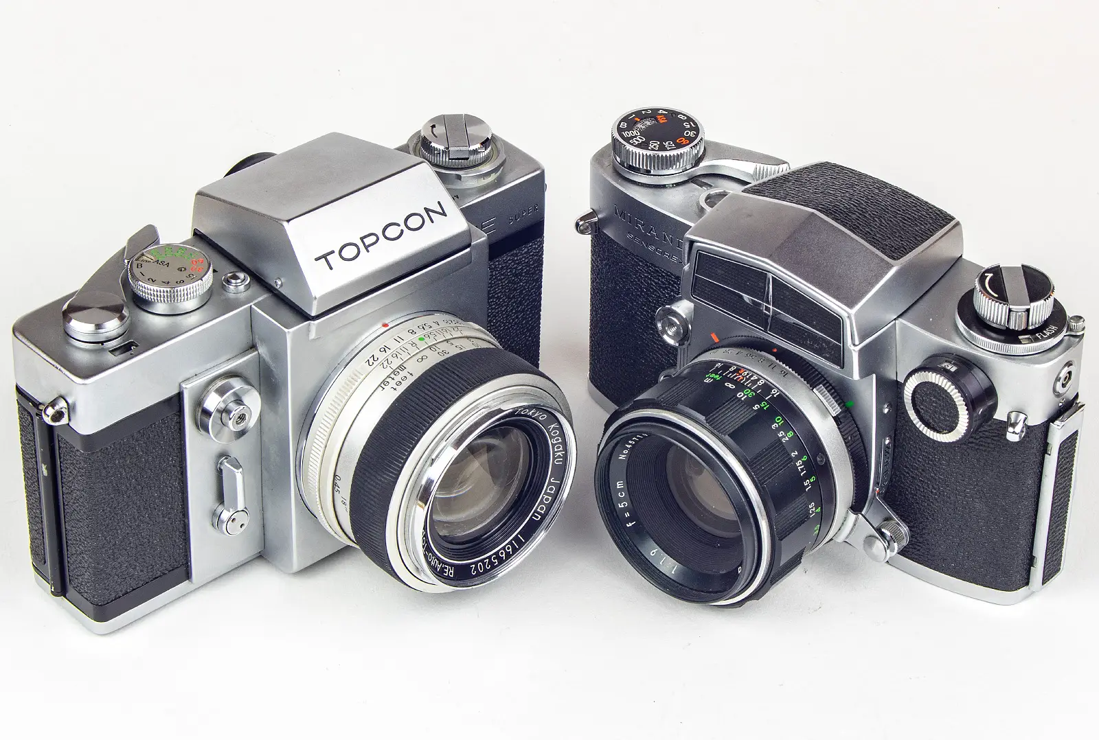 Topcon RE Super vs. Miranda Sensorex - By Stuart Jenkins - 35mmc