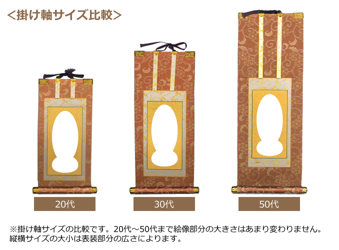 曹洞宗脇侍セット（承陽大師・常済大師+掛軸台×2）| 仏壇・仏具の三善