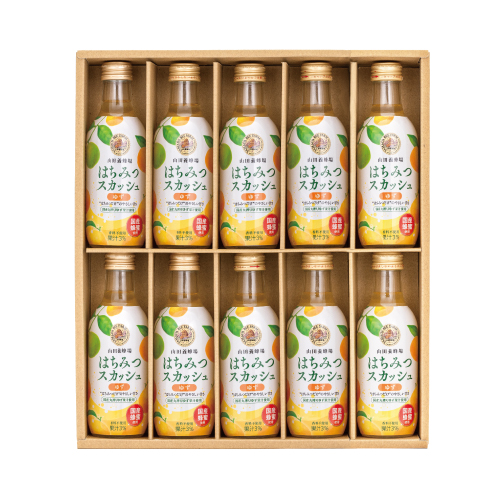 販売終了/2025年お中元商品】はちみつスカッシュ(ゆず)｜はちみつ