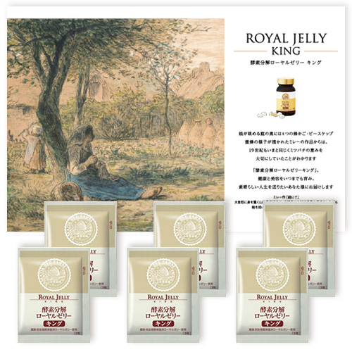 酵素分解ﾛｰﾔﾙｾﾞﾘｰｷﾝｸﾞお試しｾｯﾄ6包｜健康食品の通販 山田養蜂場【公式】