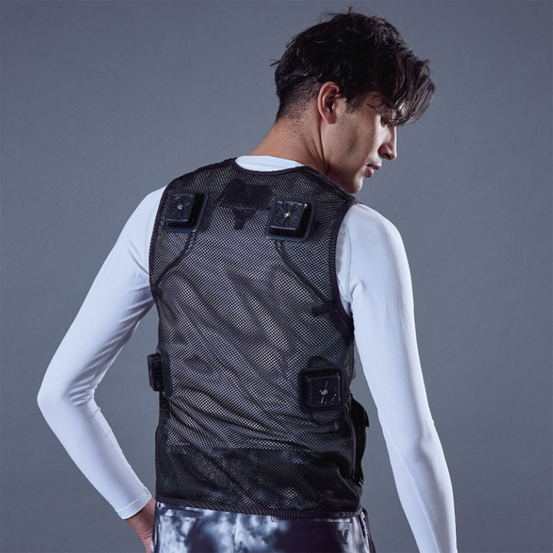 2025年】HOOH ペルチェベスト（四角形・四か所） P559/PV555 【瞬間