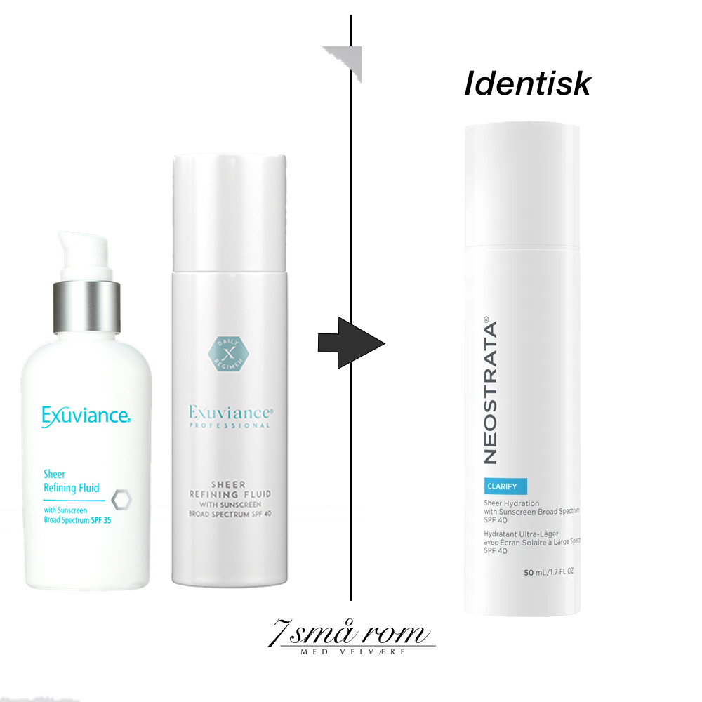 Exuviance Matte Perfection 30g - 7 små rom - Med velvære