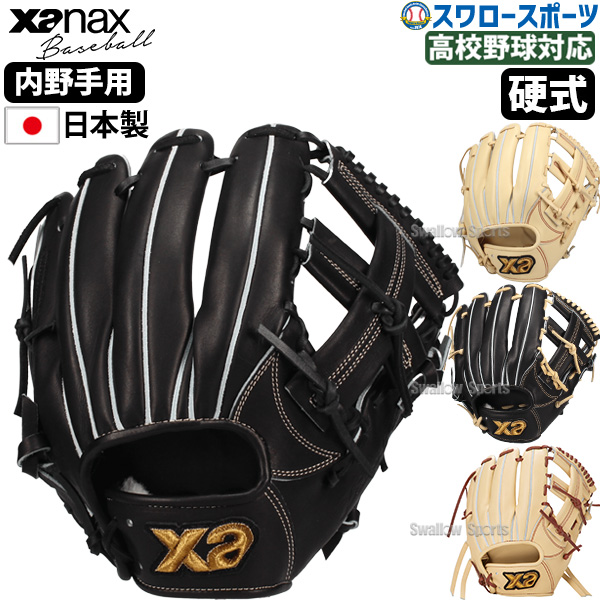 野球 ザナックス 硬式グローブ グラブ トラストエックス 内野手用 右投