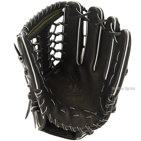 野球 ハイゴールド 軟式グローブ グラブ 一般用 外野手用 右投用 左投
