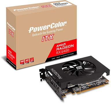GIGABYTEとPowerColor，玄人志向製RX 6400カードが4月22日に発売。価格