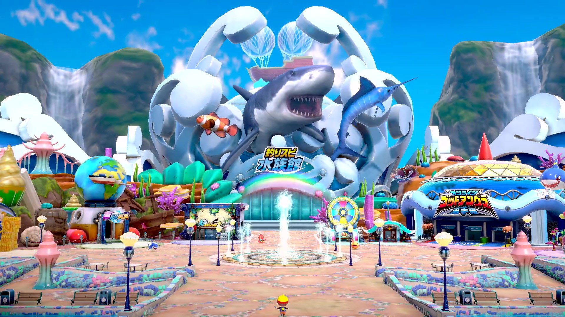 Switch用ソフト「釣りスピリッツ 釣って遊べる水族館」，10月27日に
