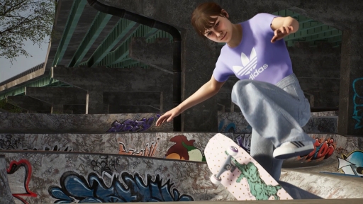 Switch版「セッション：スケートシム」を手にして，ストリートに