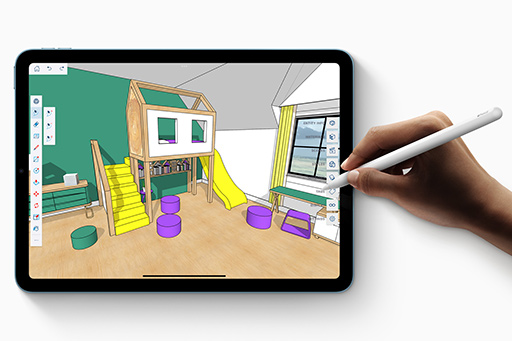 Apple，シリーズ初のM1プロセッサ採用で性能向上した「iPad Air」第5