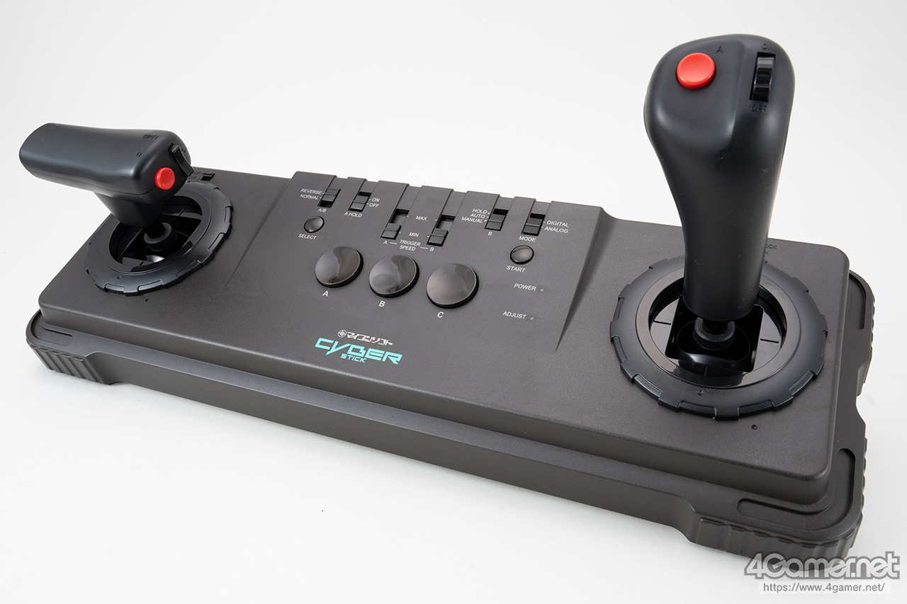 復活した「サイバースティック」を，あえてPCゲームで使ってみたら気分
